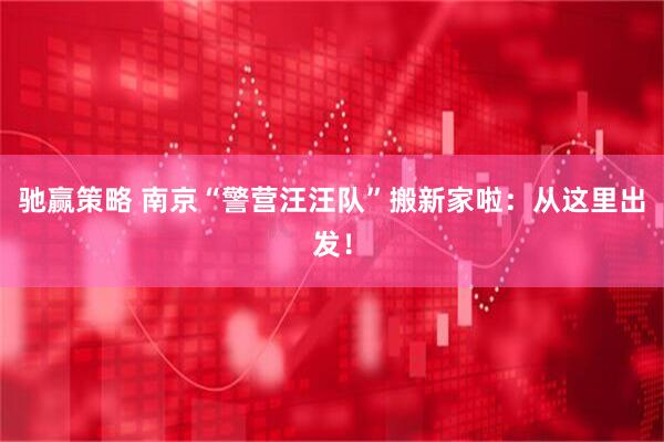 驰赢策略 南京“警营汪汪队”搬新家啦：从这里出发！