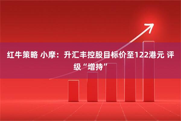 红牛策略 小摩：升汇丰控股目标价至122港元 评级“增持”