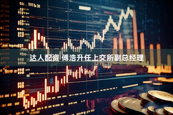 达人配资 傅浩升任上交所副总经理