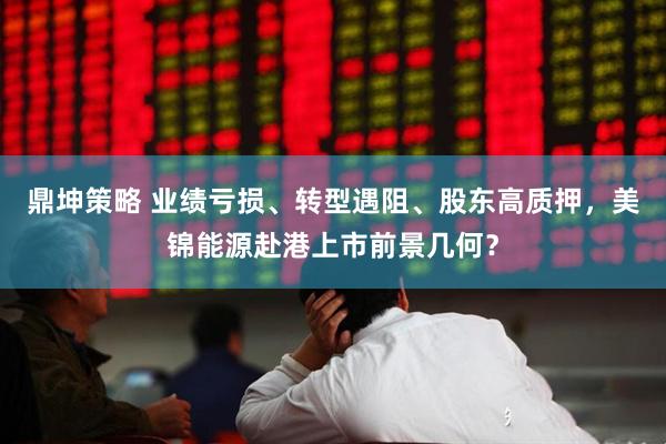 鼎坤策略 业绩亏损、转型遇阻、股东高质押，美锦能源赴港上市前景几何？