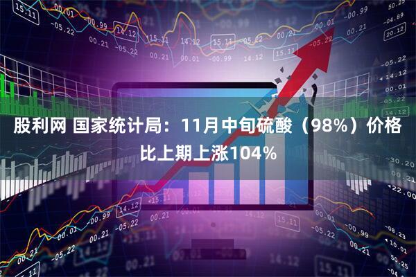股利网 国家统计局：11月中旬硫酸（98%）价格比上期上涨104%
