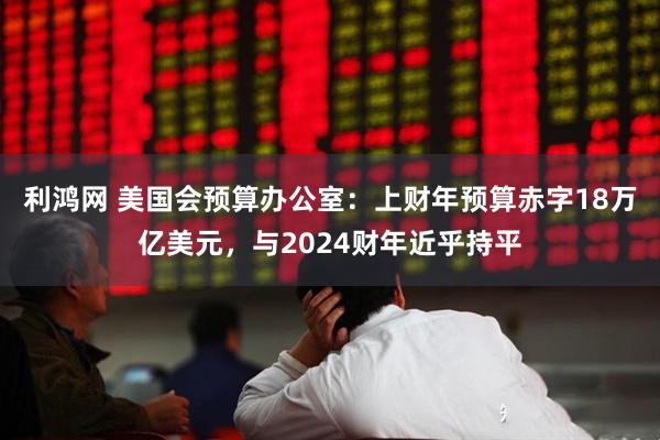 利鸿网 美国会预算办公室：上财年预算赤字18万亿美元，与2024财年近乎持平